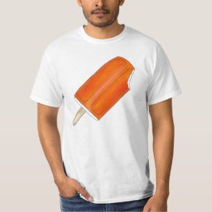 オレンジクレメアイスクリームポスシクルクレムシクルデザート Tシャツ