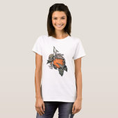 オレンジクロコ Tシャツ (正面フル)