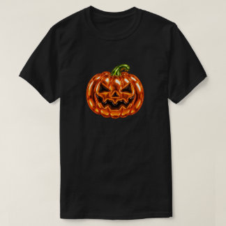 オレンジクロームバルーンジャックオランタンハロウィン Tシャツ