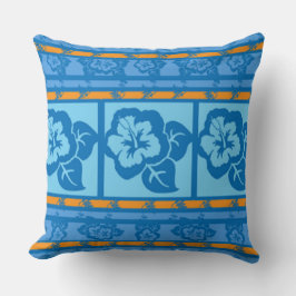 オレンジクールランプ投げデザイン クッション