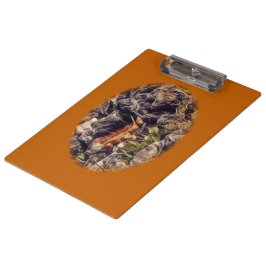 オレンジグアナアート クリップボード