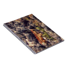 オレンジグアナアート ノートブック