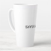 オレンジグッドデイマグ カフェラテマグ (左アングル)