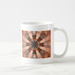 オレンジグラス コーヒーマグカップ