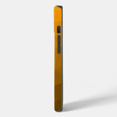 オレンジグラデーション幾何学メッシュパターン Case-Mate iPhoneケース (裏面 / 左)