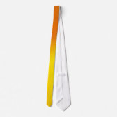 オレンジグラデーション色 ネクタイ (裏面)