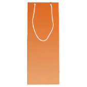 オレンジグラデーション ワインギフトバッグ (裏面)