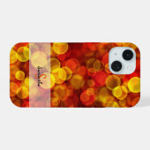 オレンジグラデーション Case-Mate iPhoneケース iPhone 15ケース (裏面横)