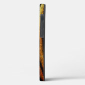 オレンジグランジの木目 Case-Mate iPhoneケース (裏面 / 左)