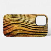 オレンジグランジモクチョウ iPhoneケース (裏面横)