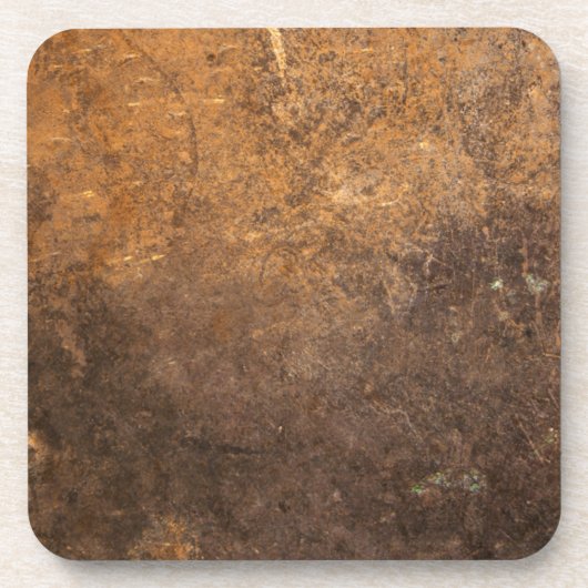 オレンジグランジ色7 コースター (正面)