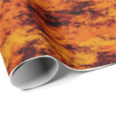 オレンジグランジ色 ラッピングペーパー (ロールコーナー)