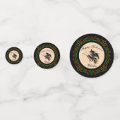 オレンジグリーンハッピーハローウィンウィッチ コンフェッティ (裏面)