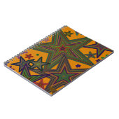 オレンジグリーンパーティー星 ノートブック (左側)