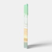 オレンジグリーン抽象芸術波 Case-Mate iPhoneケース (裏面 / 右)