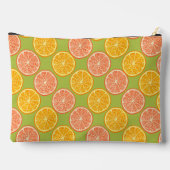 オレンジグリーン アクセサリーポーチ (裏面)