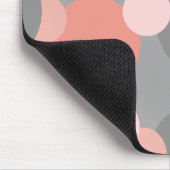 オレンジグレー分子マウスパッド マウスパッド (コーナー)