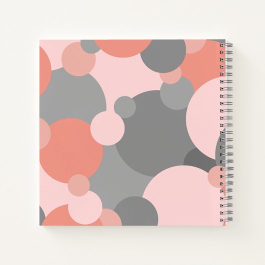 オレンジグレー分子レシピ書 ノートブック (裏面)