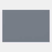 オレンジグレー金ゴールド ラッピングペーパーシート (正面3)