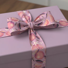 オレンジグローブダスク サテンリボン