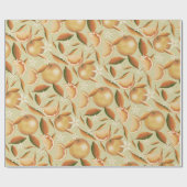 オレンジグローブミント ラッピングペーパー (フラット)