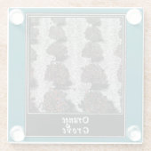 オレンジグローブ ガラスコースター (裏面)