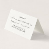 オレンジグローブ 名刺 (裏面)