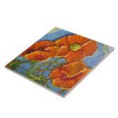 オレンジケシのタイル タイル (側面)