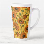 オレンジケシ カフェラテマグ (右)