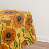 オレンジケシ テーブルクロス (インサイチュ)