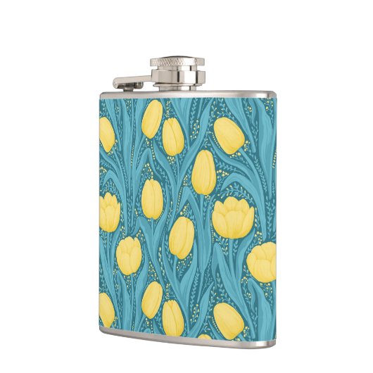 オレンジケシ フラスク (左)