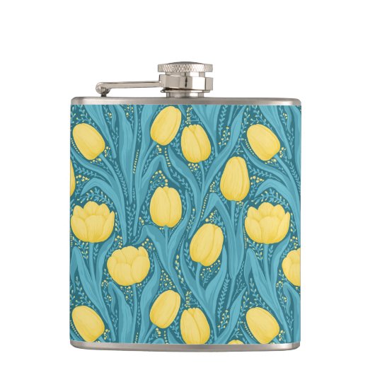 オレンジケシ フラスク (正面)