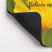 オレンジケシ マウスパッド (コーナー)