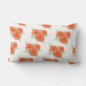 オレンジケシ ランバークッション (裏面)