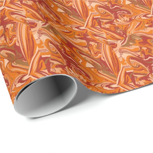 オレンジケーキ ラッピングペーパー (ロールコーナー)