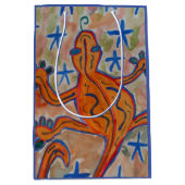 オレンジゲッコ ミディアムペーパーバッグ (正面)