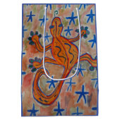 オレンジゲッコ ミディアムペーパーバッグ (裏面)