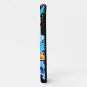 オレンジコイフィッシュブルー Case-Mate iPhoneケース (裏面/左)