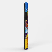 オレンジコイフィッシュブルー Case-Mate iPhoneケース (裏面/右)