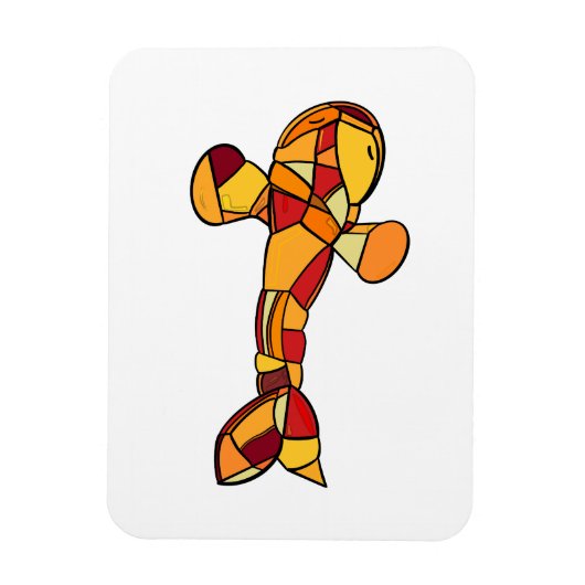 オレンジコイ マグネット (縦)