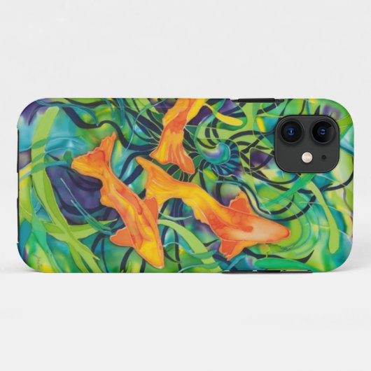 オレンジコイ Case-Mate iPhoneケース (裏面(横))