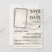 オレンジコスタリカ・パスポート セーブザデート (裏面)