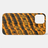 オレンジコンクリート建物 Case-Mate iPhoneケース (裏面 (横))