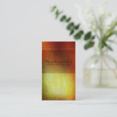 オレンジコンテンポラリーなサロン及びSp 名刺 (スタンド正面)