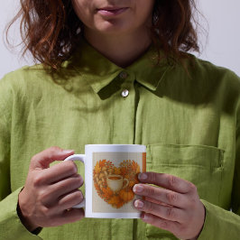 オレンジコージー秋ビーブコカカボンプキ離れ コーヒーマグカップ