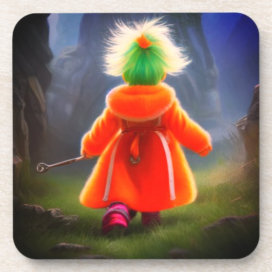 オレンジコート コースター (正面)