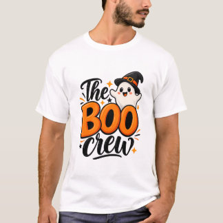 オレンジゴースト メンズハロウィン Tシャツ