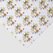 オレンジゴーチームチアリーダーティッシュペーパー 薄葉紙 (詳細)