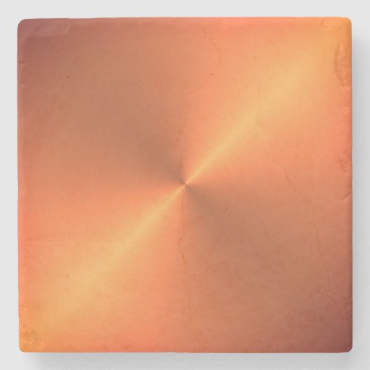 オレンジサビ輝き ストーンコースター (正面)