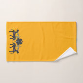 オレンジサフランとスカンジナビア バスタオルセット (ハンドタオル)